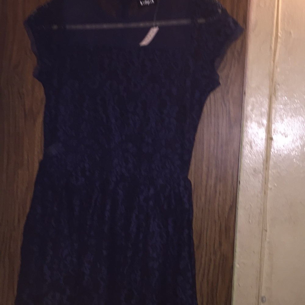 Dark navy blue dress